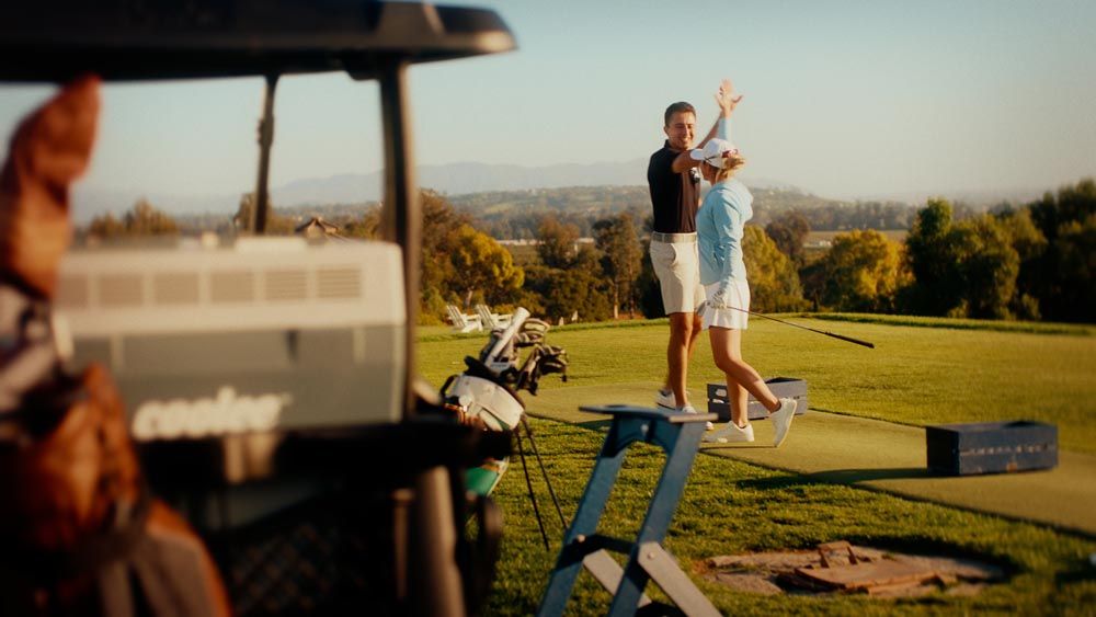 The Coolee Tour LX helps golfers stay cool and comfortable so they can focus on enjoying every round.