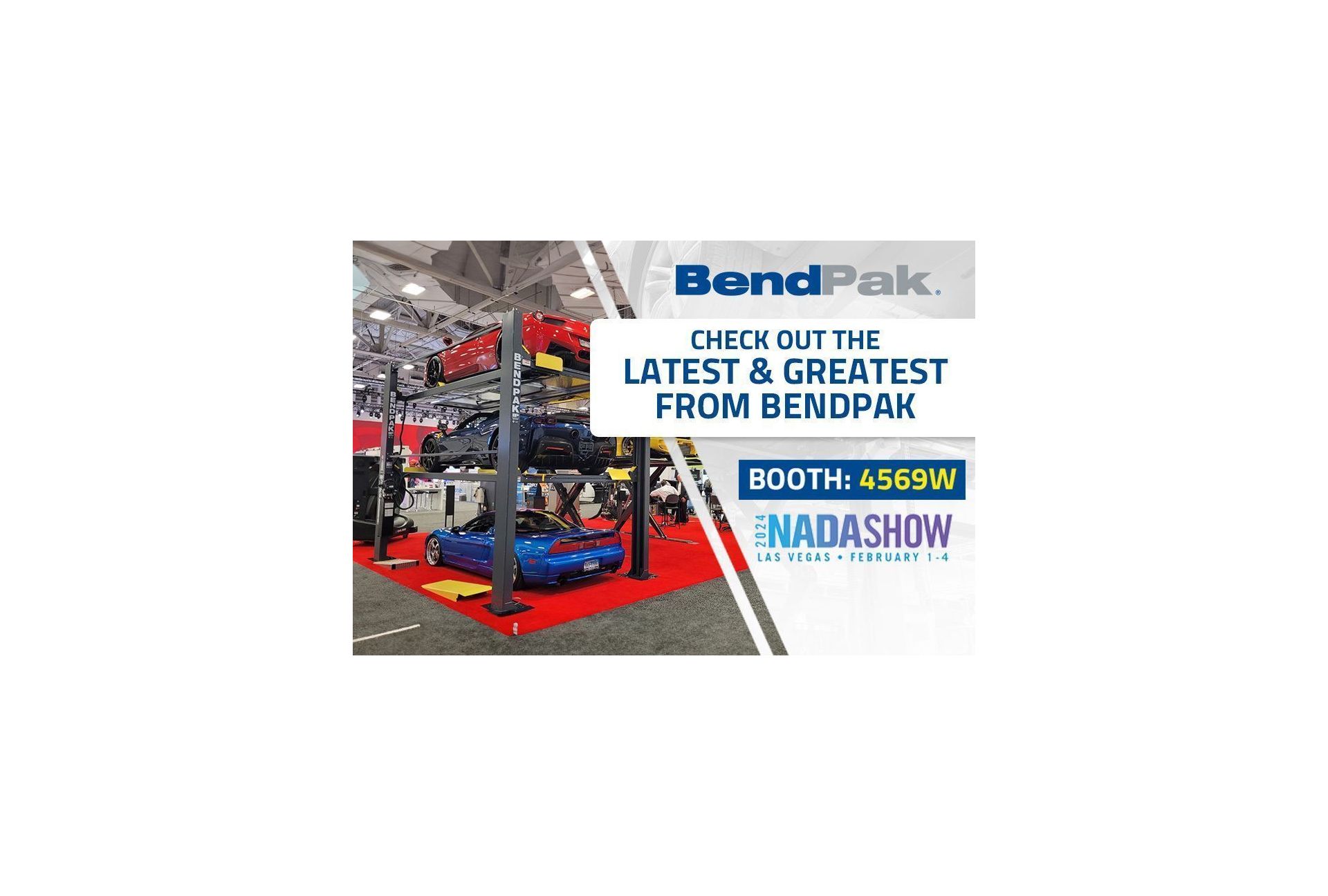 Check Out BendPak at NADA 2024!