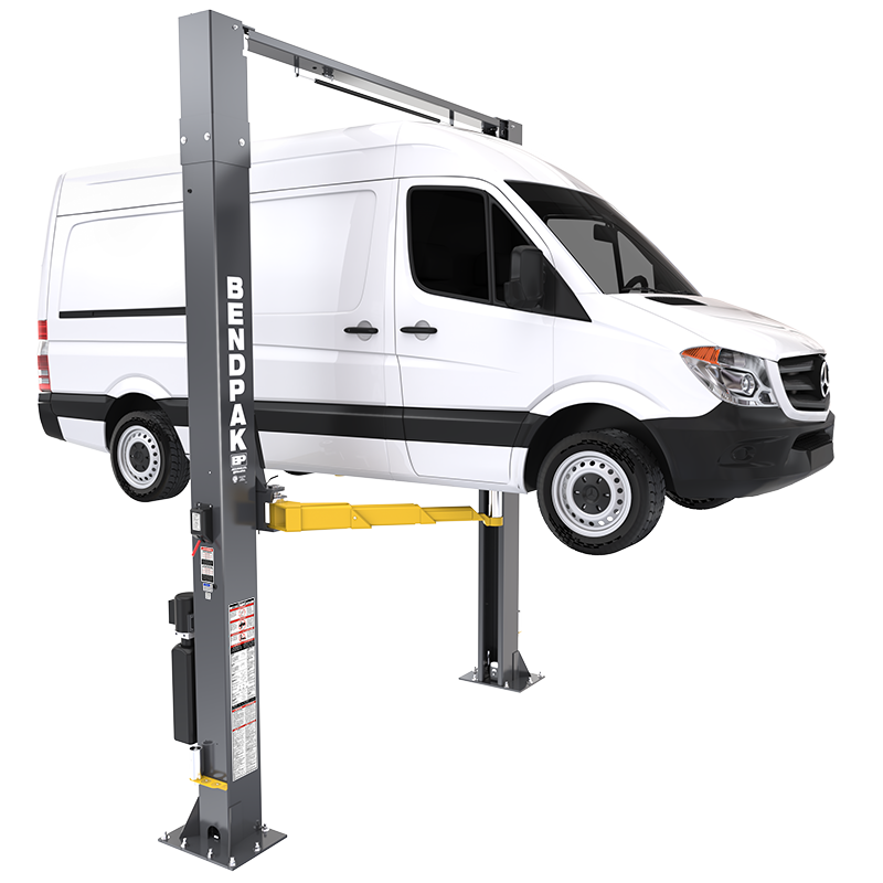 Two-Post Truck Lift - 12,000 Symmetric Clearfloor - Triple