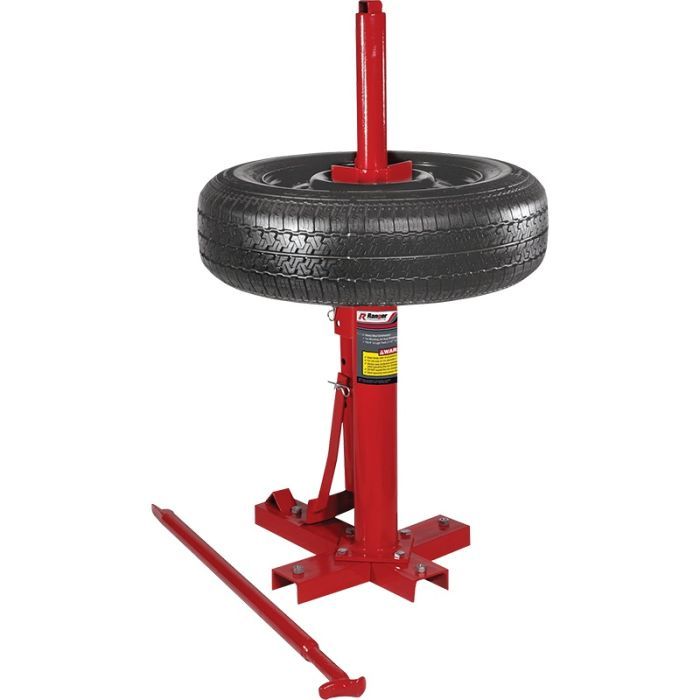 Manual tire changer. Manual tire changer. Video 3 