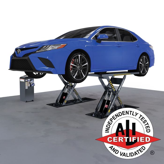 BendPak MDS-6LPF Flush-Mount Mid-Rise Lift