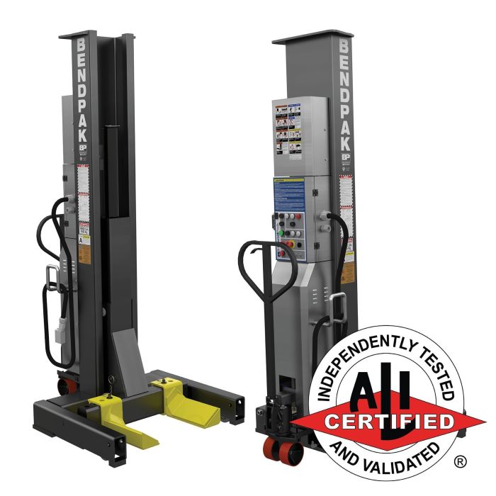 BendPak PCL-18B-2 Mobile Column Lifts - Set of 2