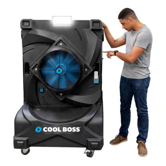 CoolBoss CB-19SL Evaporative Air Cooler
