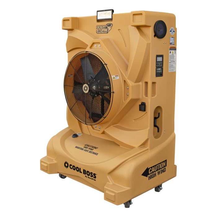 Cool Boss CB-28HV desert storm evaporative air cooler high-velocity 208-230V (5150179)