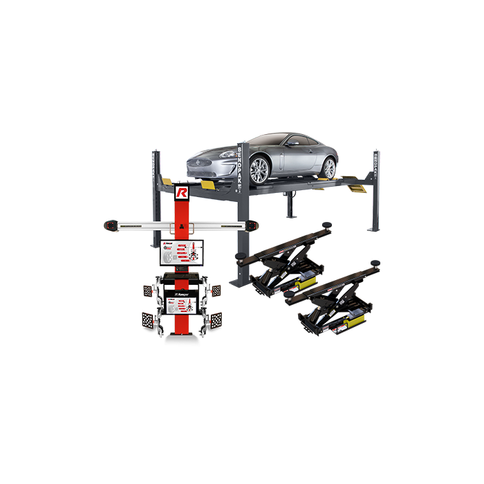 BendPak HDS-14LSX Alignment Package - Alignment Lift Combo