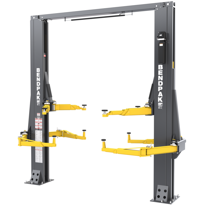 BendPak OctaFlex lift designed for EV battery removal and cab-off automotive repair applications
