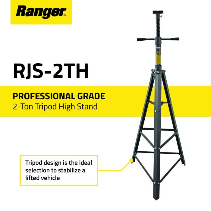 Ranger RJS-2TH 2-Ton Tri-Pod Jack Stand