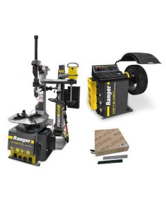 R76ATR-L-110V + DST2420-110-220V  + Tape Wheel Weights / Blk. & Slv. 1400 pc. 