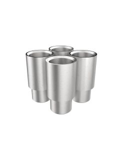 Apex Medium adapter set with 50mm pin for vehicle lift pads – set of 4