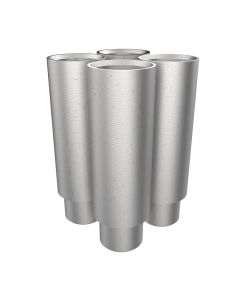 Apex Tall adapter set with 50mm pin for vehicle lift pads – set of 4