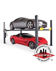 BendPak HD-9STX narrow-width, high-lift four-post lift with 9,000-lbs. lifting capacity 5175862 ALI certified