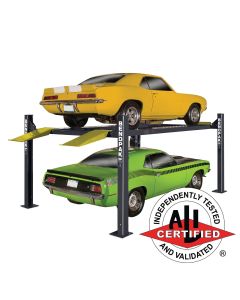 BendPak HD-9XL standard width, extended-length four-post lift with 9,000-lbs. lifting capacity 5175859 ALI certified