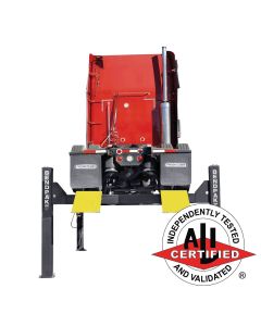 BendPak HDS-27X heavy-duty four-post lift with extended-length runways and 27,000-lbs. lifting capacity 5175164 ALI Certified