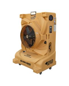 Angled perspective of CoolBoss CB-28H Desert Storm Series evaporative cooler