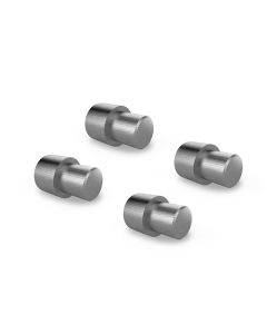 Set of four low adapters for two-post lifts