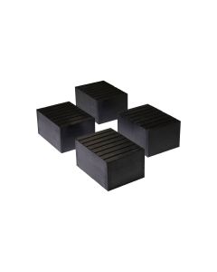 55mm (2") RUBBER PAD; BL SERIES / SET OF 4