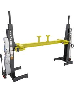 Chassis cross-beam assembly for mobile column lifts