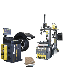 Ranger R76ATR tire changer and LS45DS wheel balancer 220V package – professional wheel service equipment combo