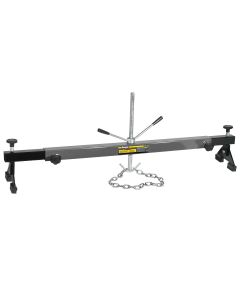 Ranger RST-500ES Engine Support Bar, 1,500-lb capacity, shown from front-left angle with adjustable threaded beam and chain assembly. - 5150103