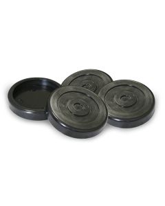 ROUND POLYURETHANE TUF-PAD ; SET OF 4