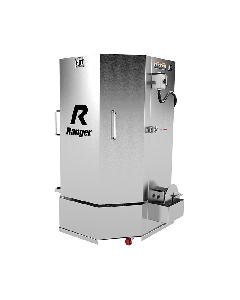 Ranger 5155051 RS-500DS stainless-steel spray wash cabinet featuring double-walled insulated construction, industrial-grade spray nozzles, and durable stainless-steel exterior with integrated control panel