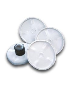 STEEL LIFT PAD - 60MM PIN; SET OF 4