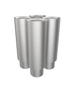 Apex Tall adapter set with 50mm pin for vehicle lift pads – set of 4