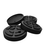 Replacement round lift pads for automotive lifts – set of 4