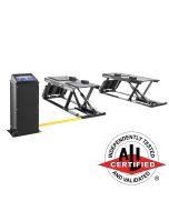 BendPak P9000LFT open-center flush-mounted low-rise pit lift ALI Certified 5175155