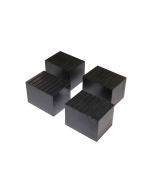 LOW RISE SCISSOR LIFT 75mm RUBBER PAD KIT, SET OF 4