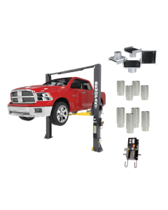 BendPak 10AP-PRO with FRAME CRADLE PADS, MEDIUM ADAPTERS, TALL ADAPTERS,  WSA-100 AIR-ELECTRIC WORKSTATION