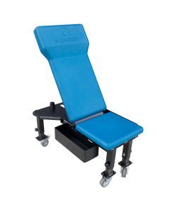 Ergo-Scoot creeper seat in blue and black