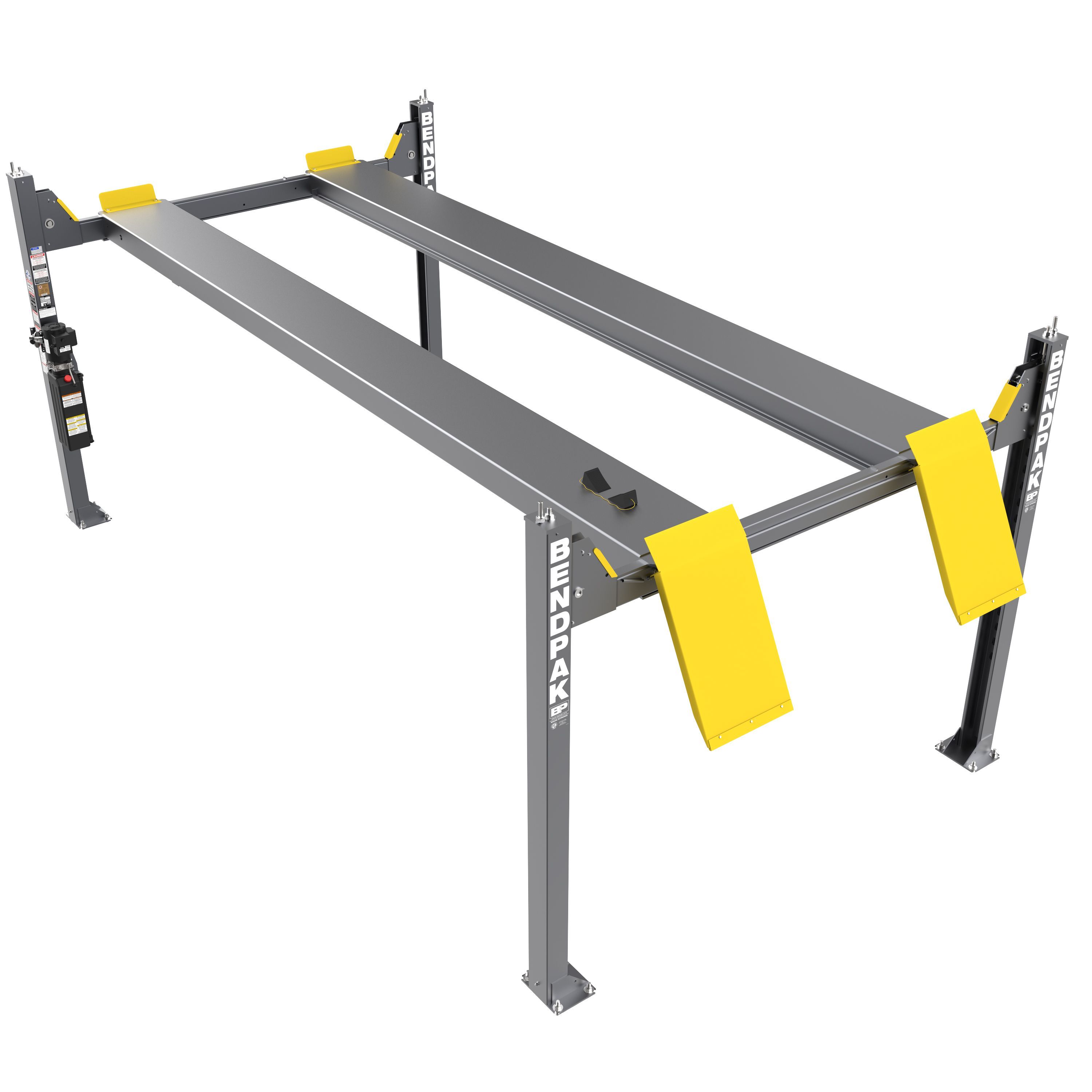 BendPak HDS-14XT High-Rise Four Post Lift - Extended Runways - 5175624