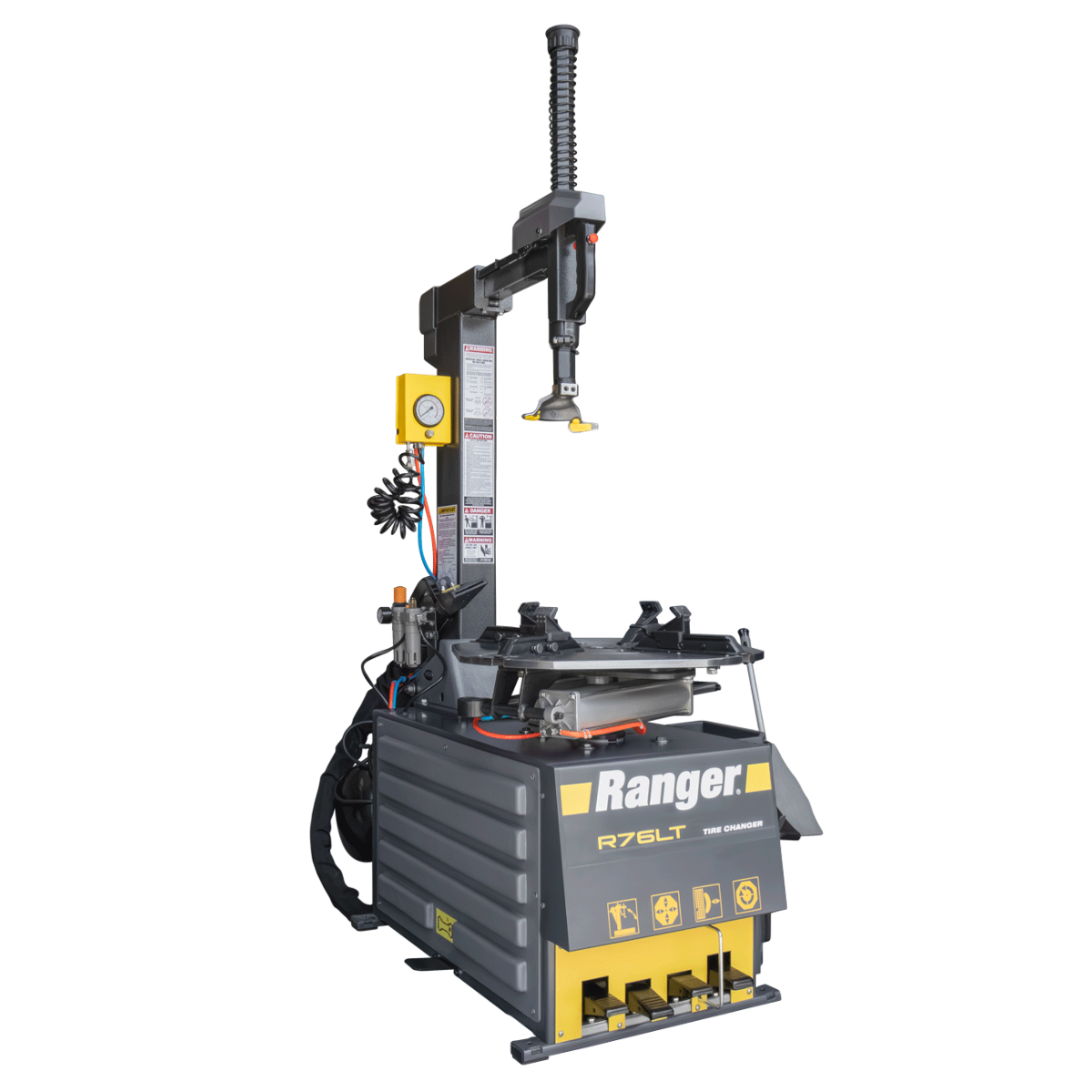 Ranger R76LT Tire Changer with Tilt-Back Tower and 30