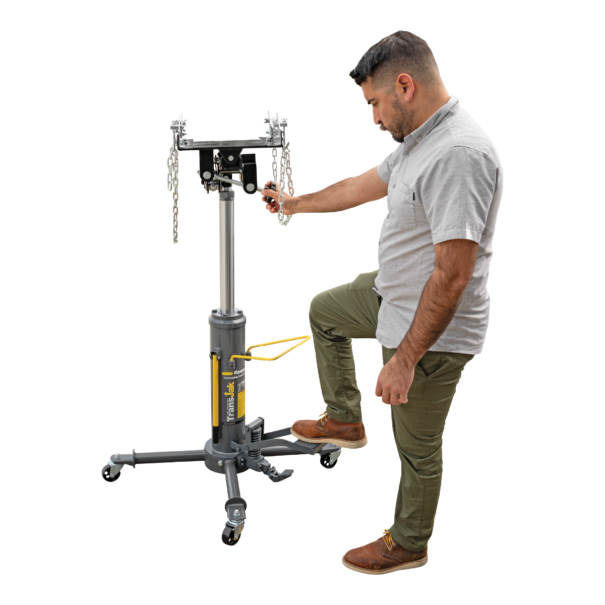 Ranger RTJ-1 1-Ton Capacity Telescoping Transmission Jack