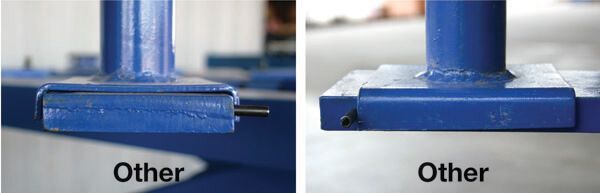 Mid-Rise Car Lift Value Brand Pad Stoppers