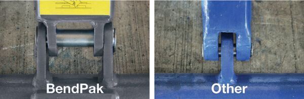 Mid-Rise Car Lift Center Lock Bar Attachment