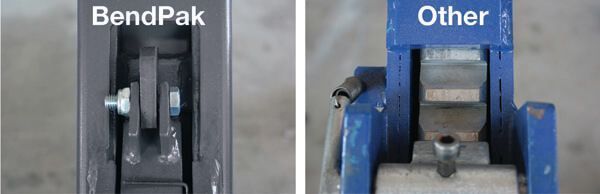 Mid-Rise Car Lift Safety Lock Assemblies