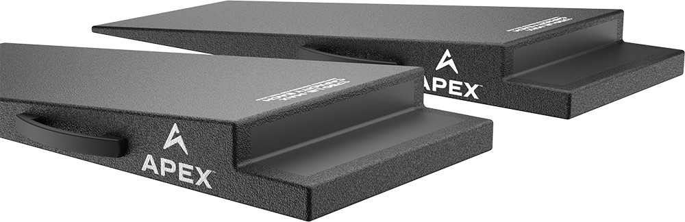 APEX Trailer Ramps reinforced UHMW insert embedded into the shelf area