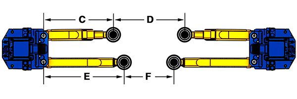 Arm Reach Diagram For Symmetric Car Lift