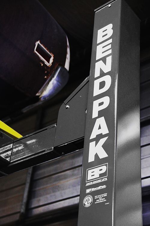 BendPak Four-Post Lift Graveyard Carz