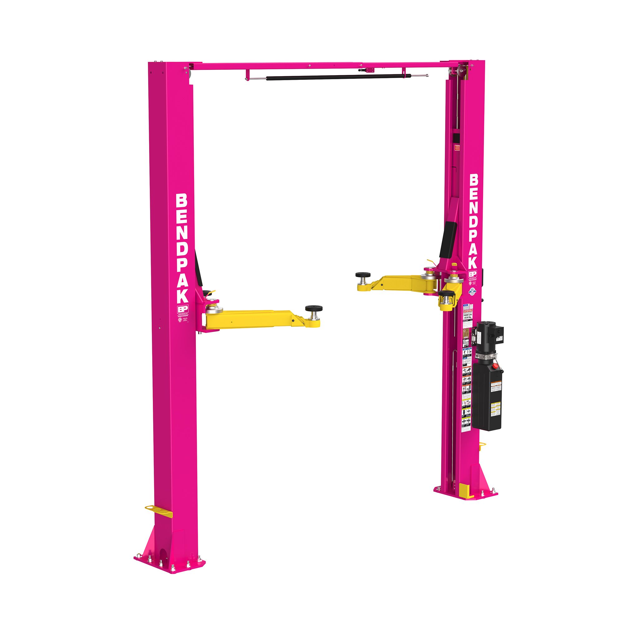 Pink BendPak 10AP two-post lift