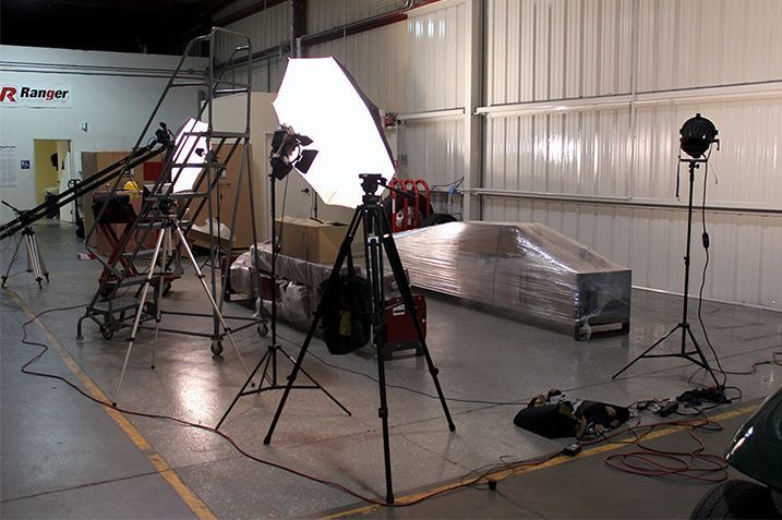 BendPak Two-Post Lift vs Challenger Lift Photo Shoot