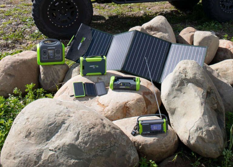 The full JackPak lineup of portable power packs.
