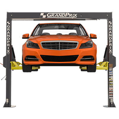 GP-7LCS GrandPrix Series 2-Post Lift / 7,000-lb. Capacity / 106.5” Overall Height