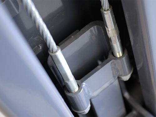 GrandPrix Two-Post Lift Dual Lifting Cables