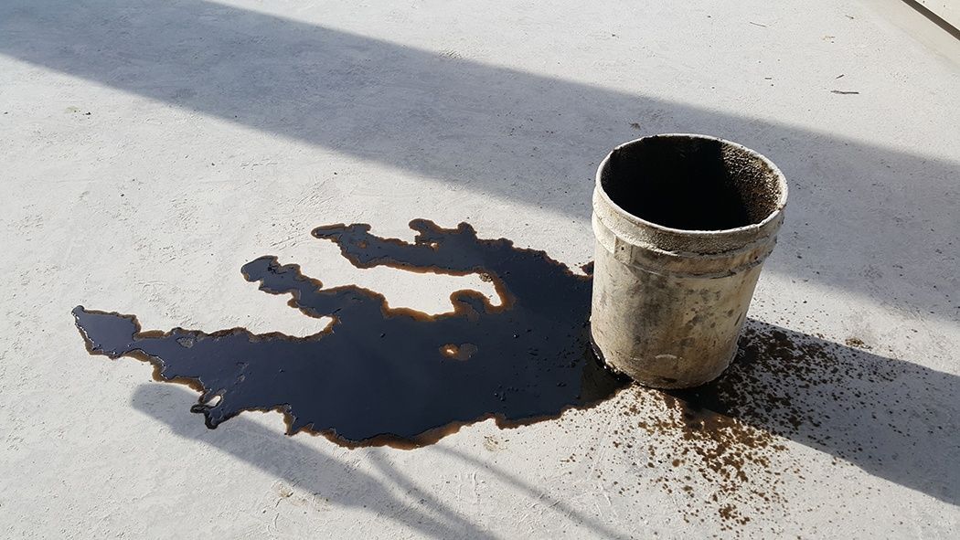 Improper Disposal of Used Motor Oil