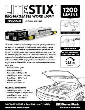 LiteStix LS36SMD LED Portable Work Light