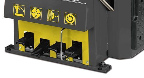 Ranger Tire Changer Upfront Foot Controls