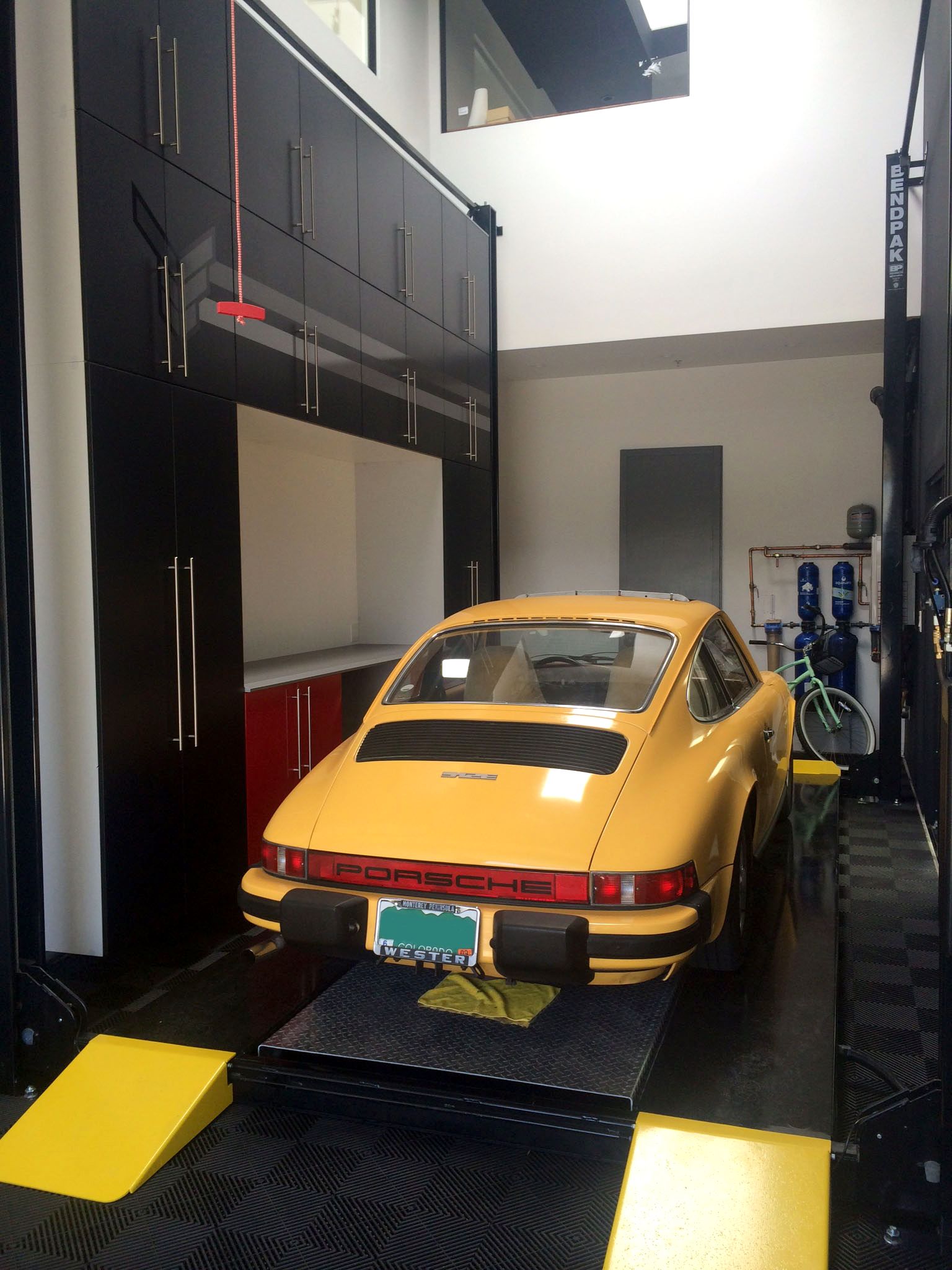 Tanner Foust BendPak Four-Post Lift